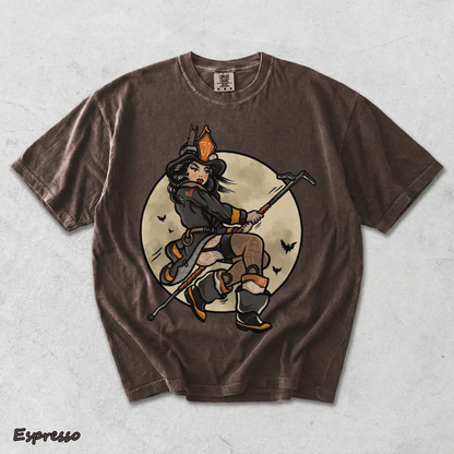 Firefighter Witch - Espresso mockup