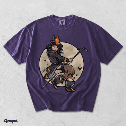 Firefighter Witch - Grape mockup