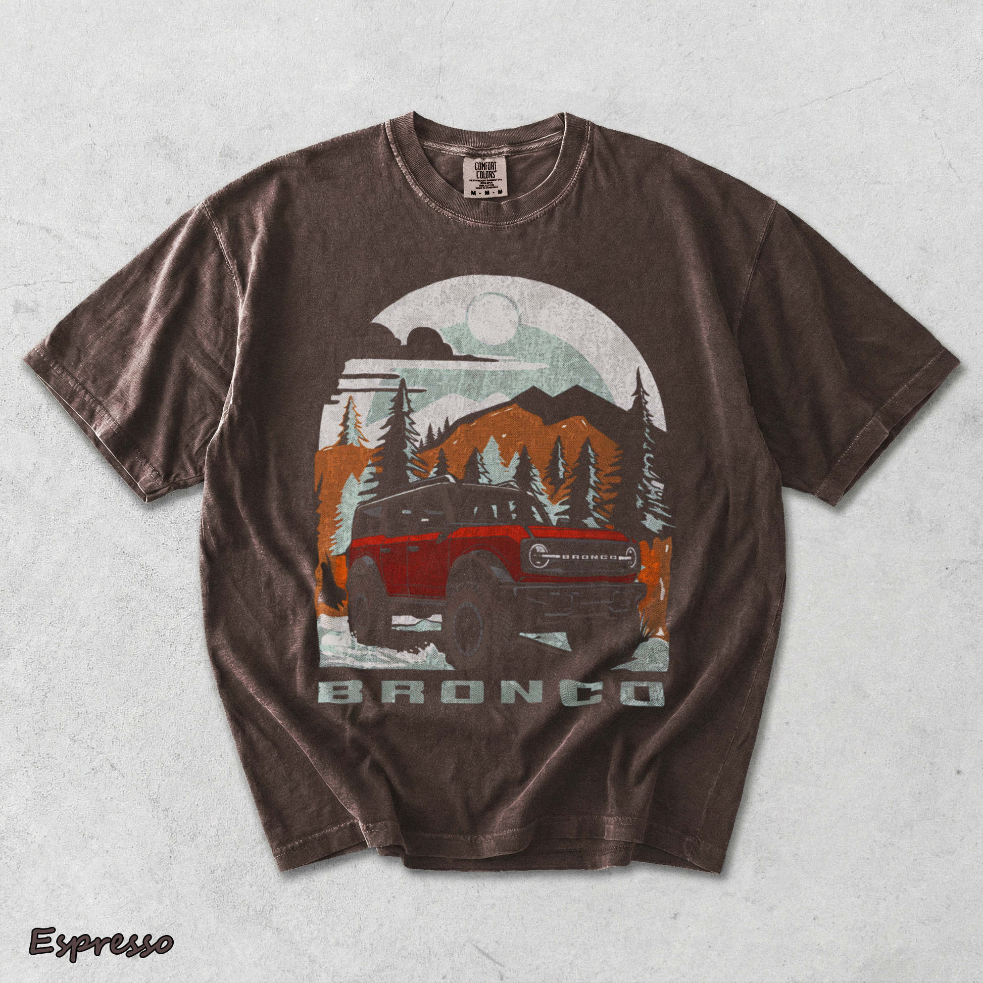 Ford Bronco Camping - Espresso mockup