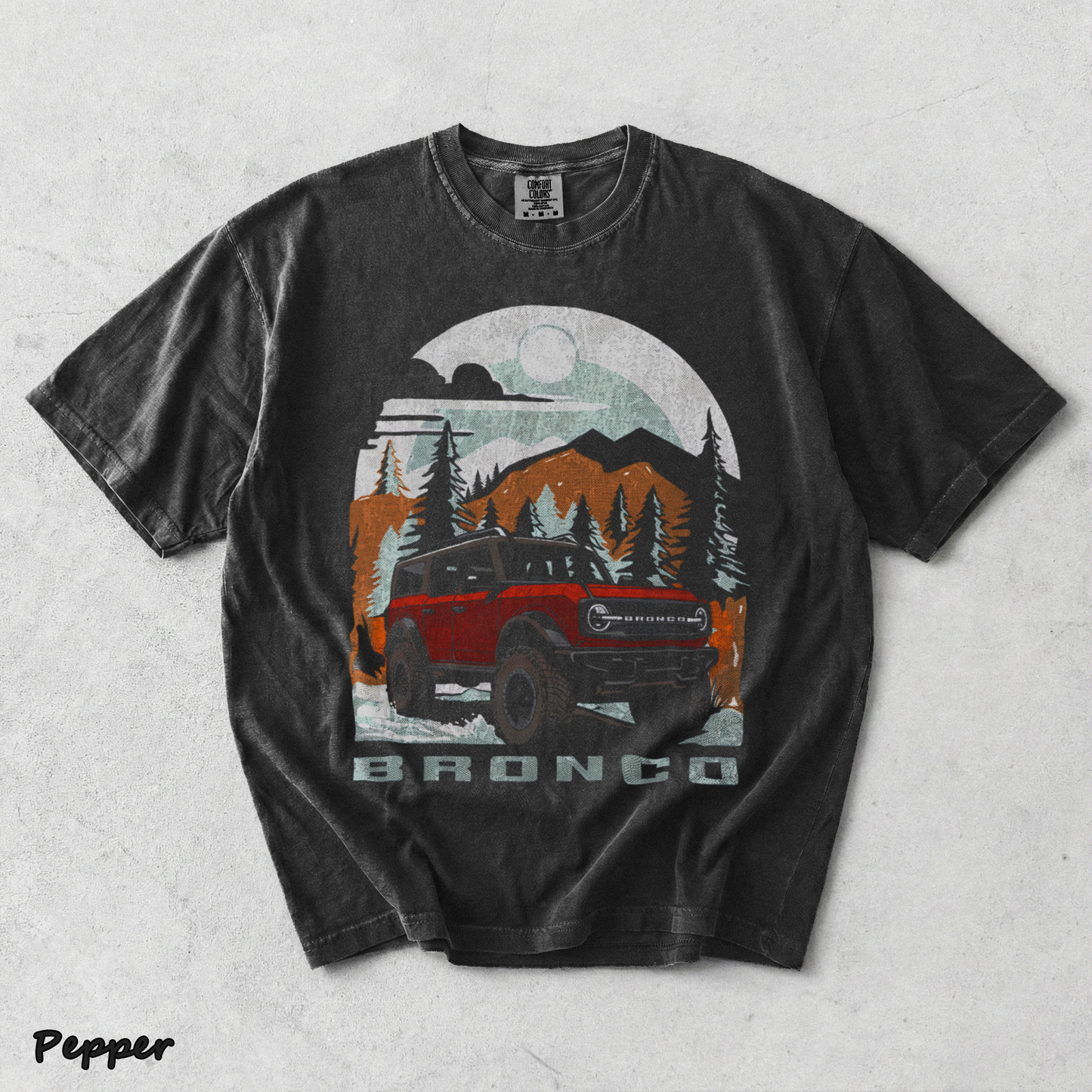 Ford Bronco Camping - Pepper mockup