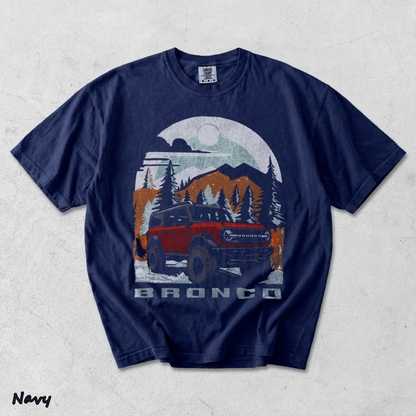 Ford Bronco Camping - True Navy mockup