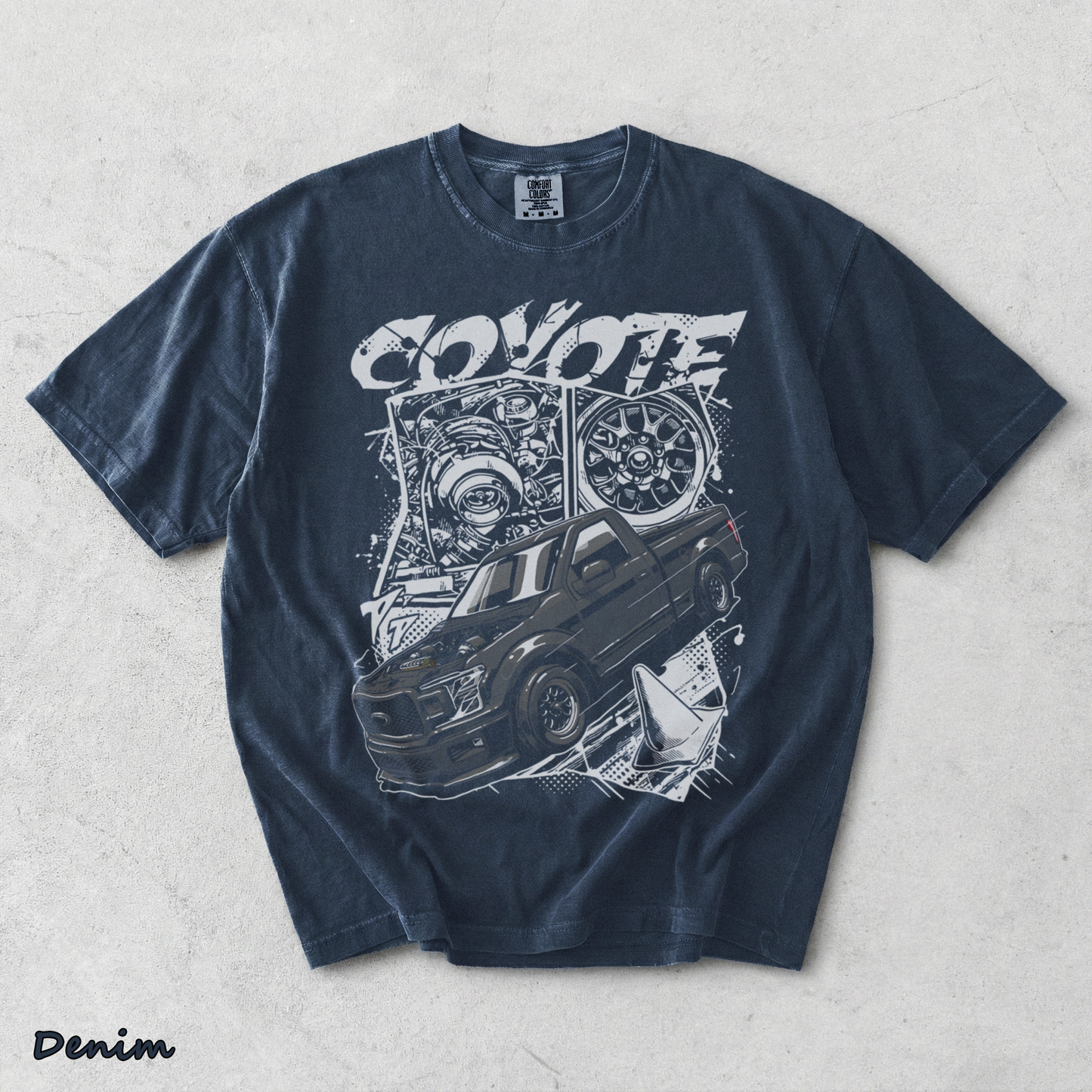 Ford Coyote F150 Truck - Denim mockup