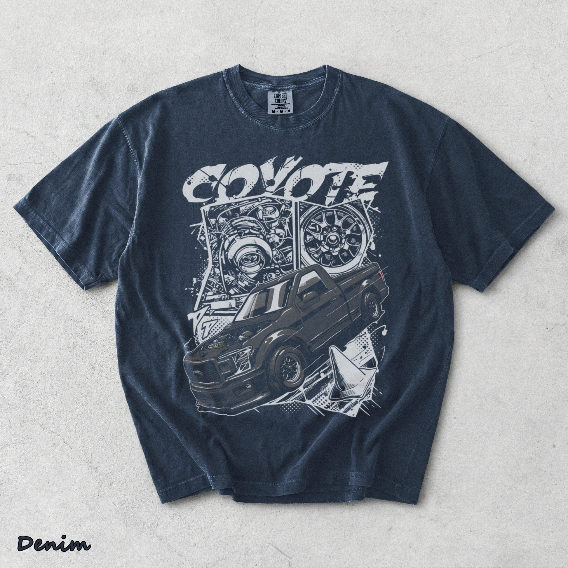 Ford Coyote F150 Truck - Denim mockup