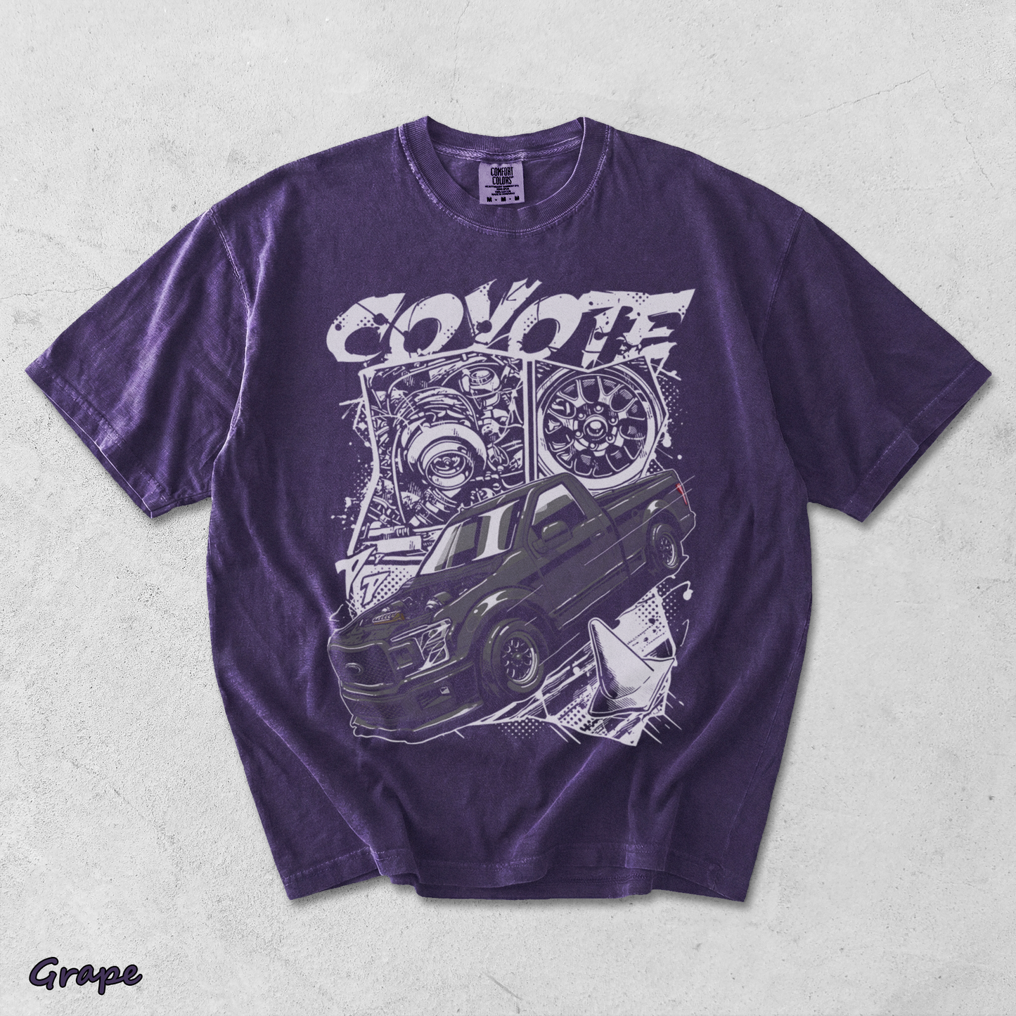 Ford Coyote F150 Truck - Grape mockup