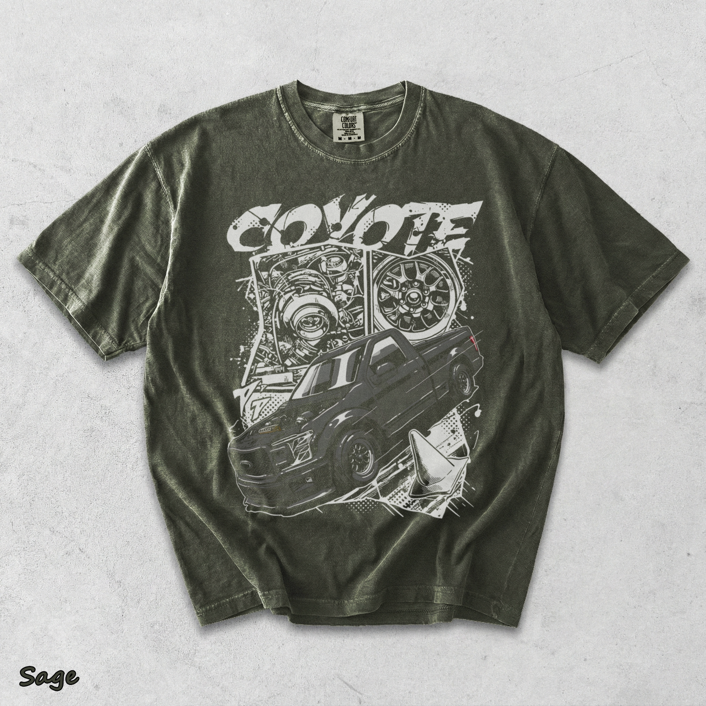 Ford Coyote F150 Truck - Sage mockup