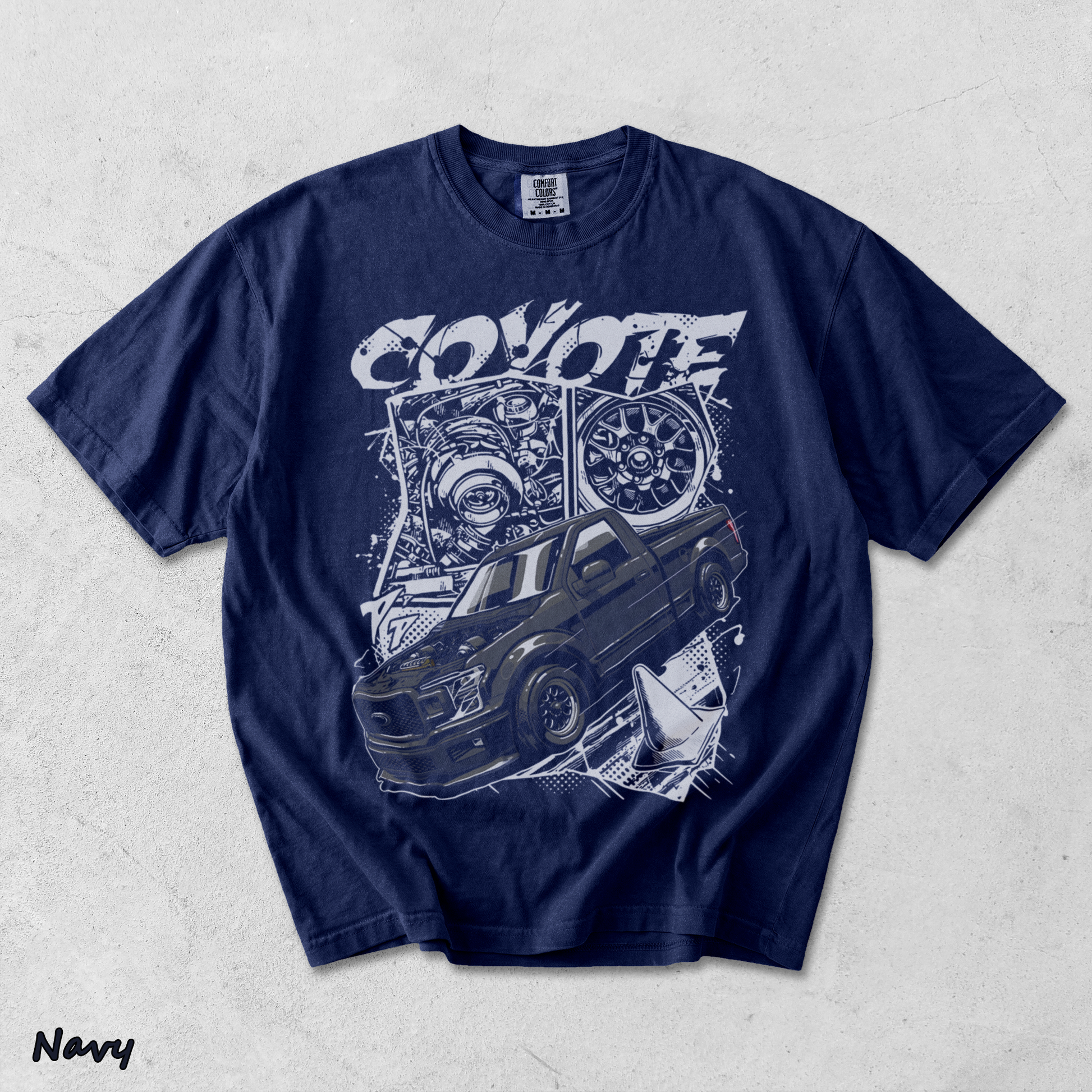 Ford Coyote F150 Truck - True Navy mockup