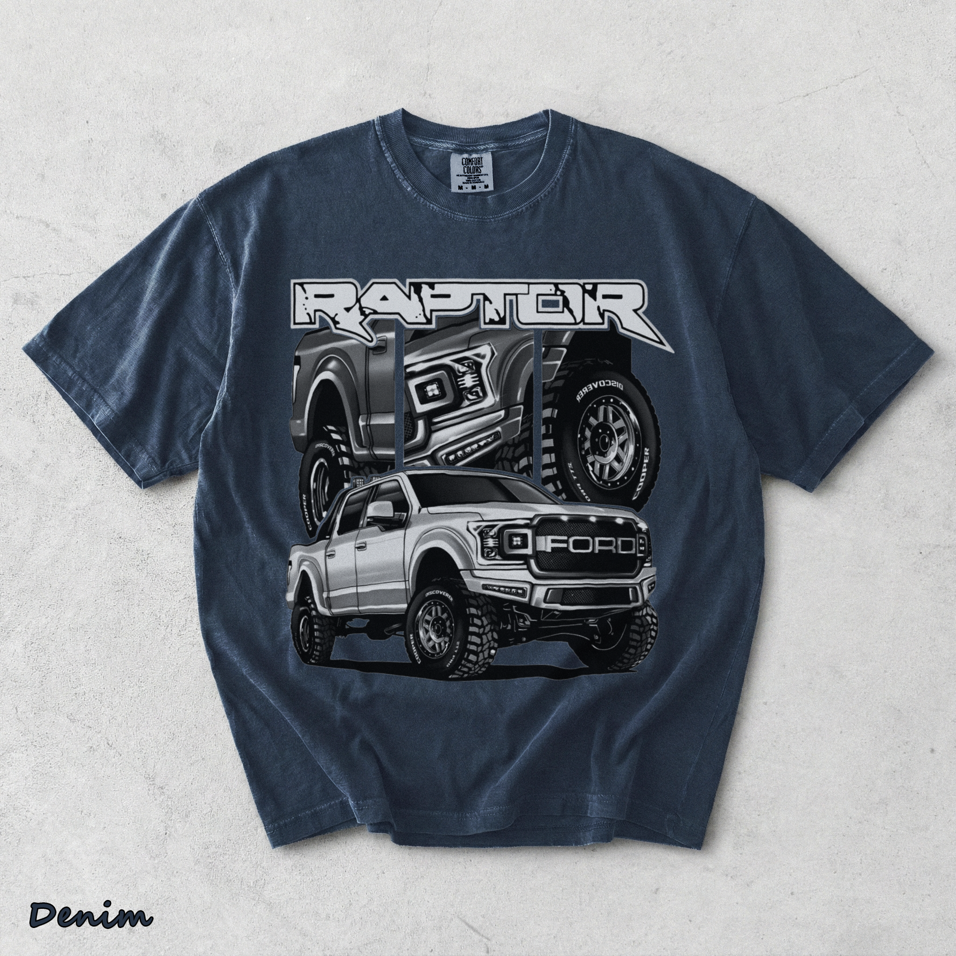 Ford F150 - Denim mockup