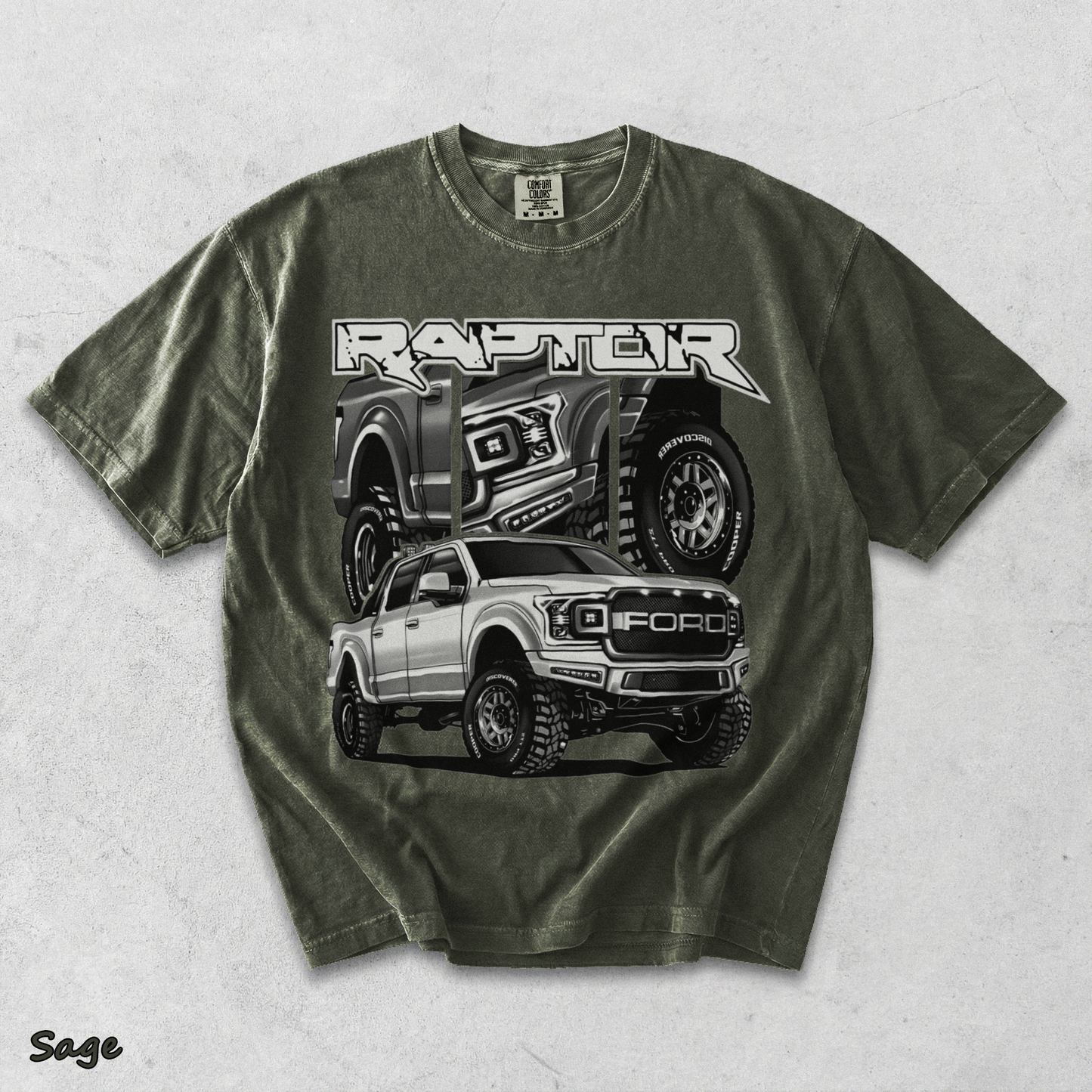 Ford F150 - Sage mockup