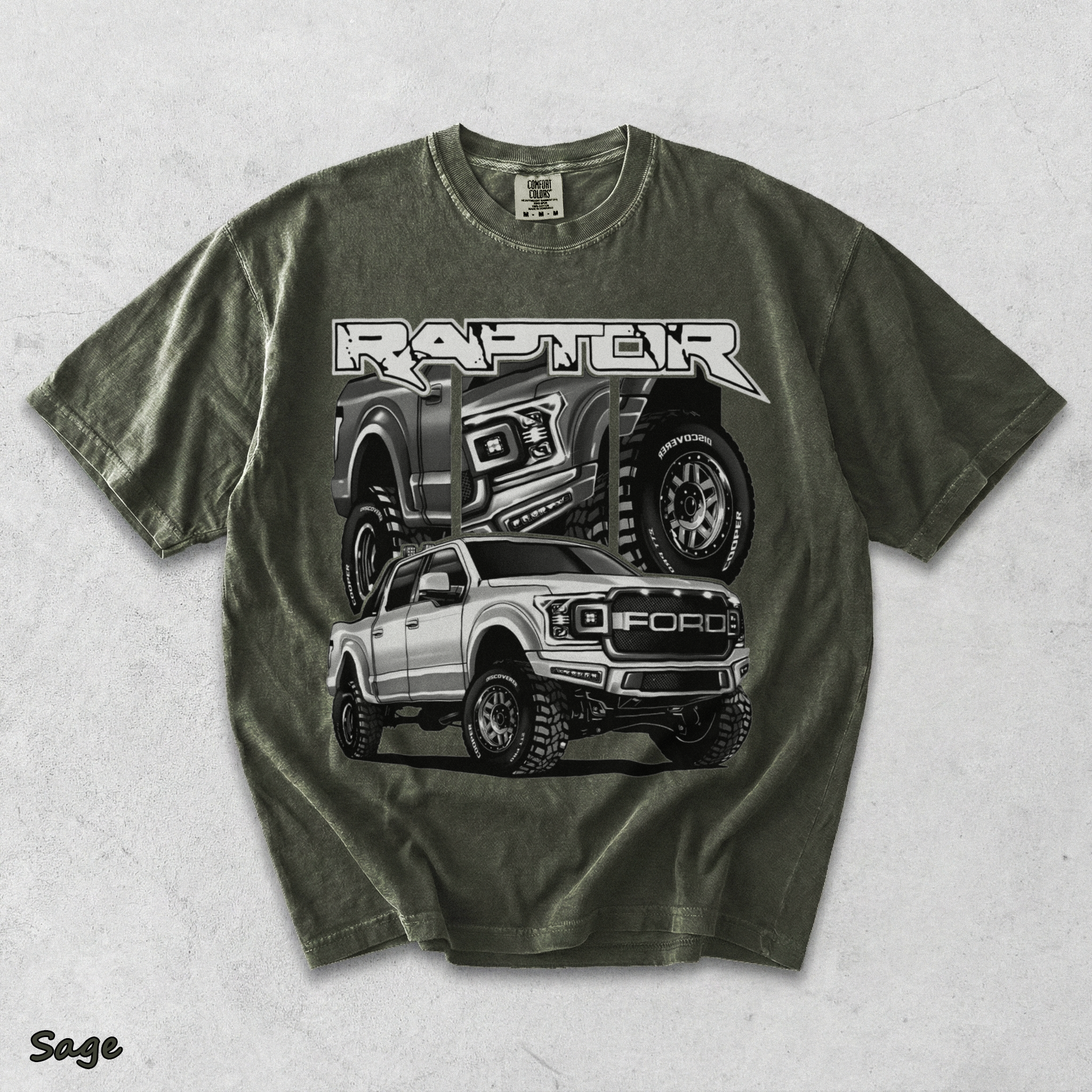 Ford F150 - Sage mockup