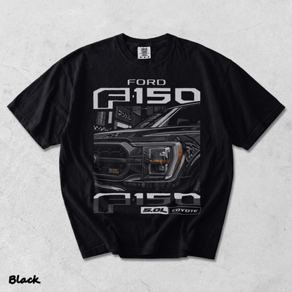 Ford F-150 Back - Black mockup