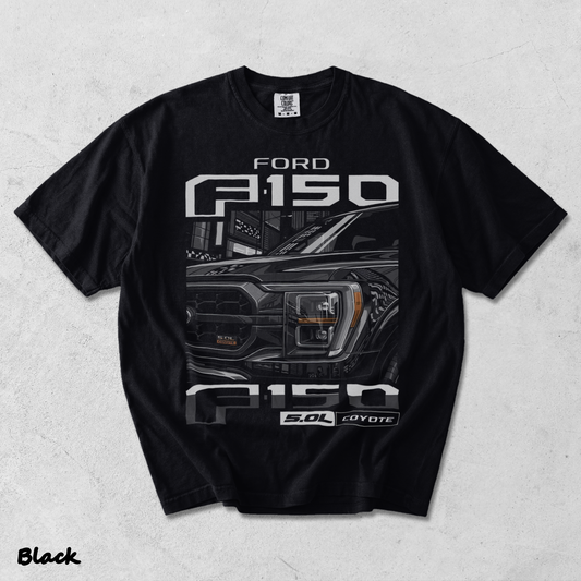 Ford F-150 Back - Black mockup