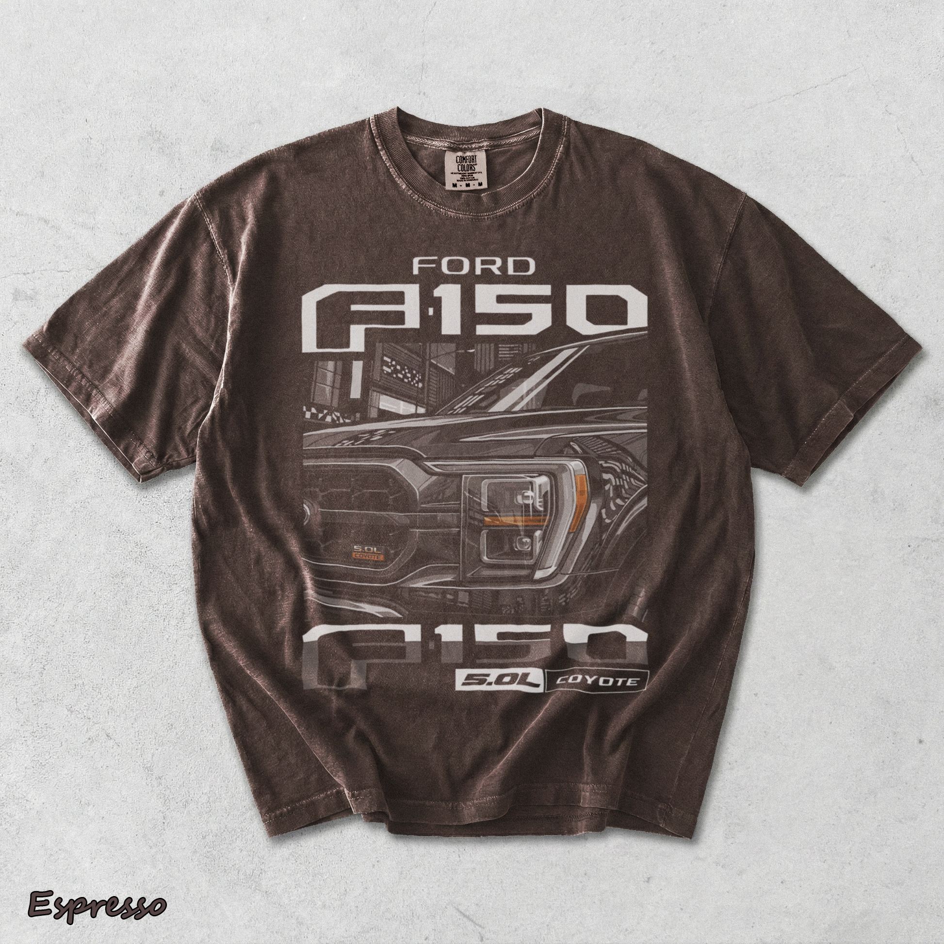 Ford F-150 Back - Espresso mockup