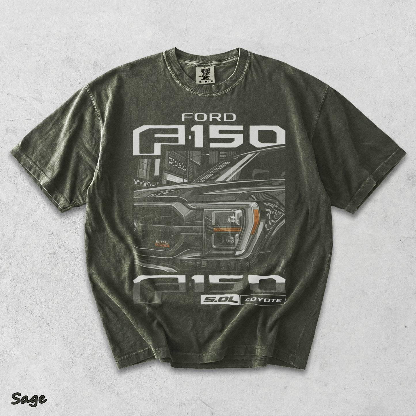 Ford F-150 Back - Sage mockup