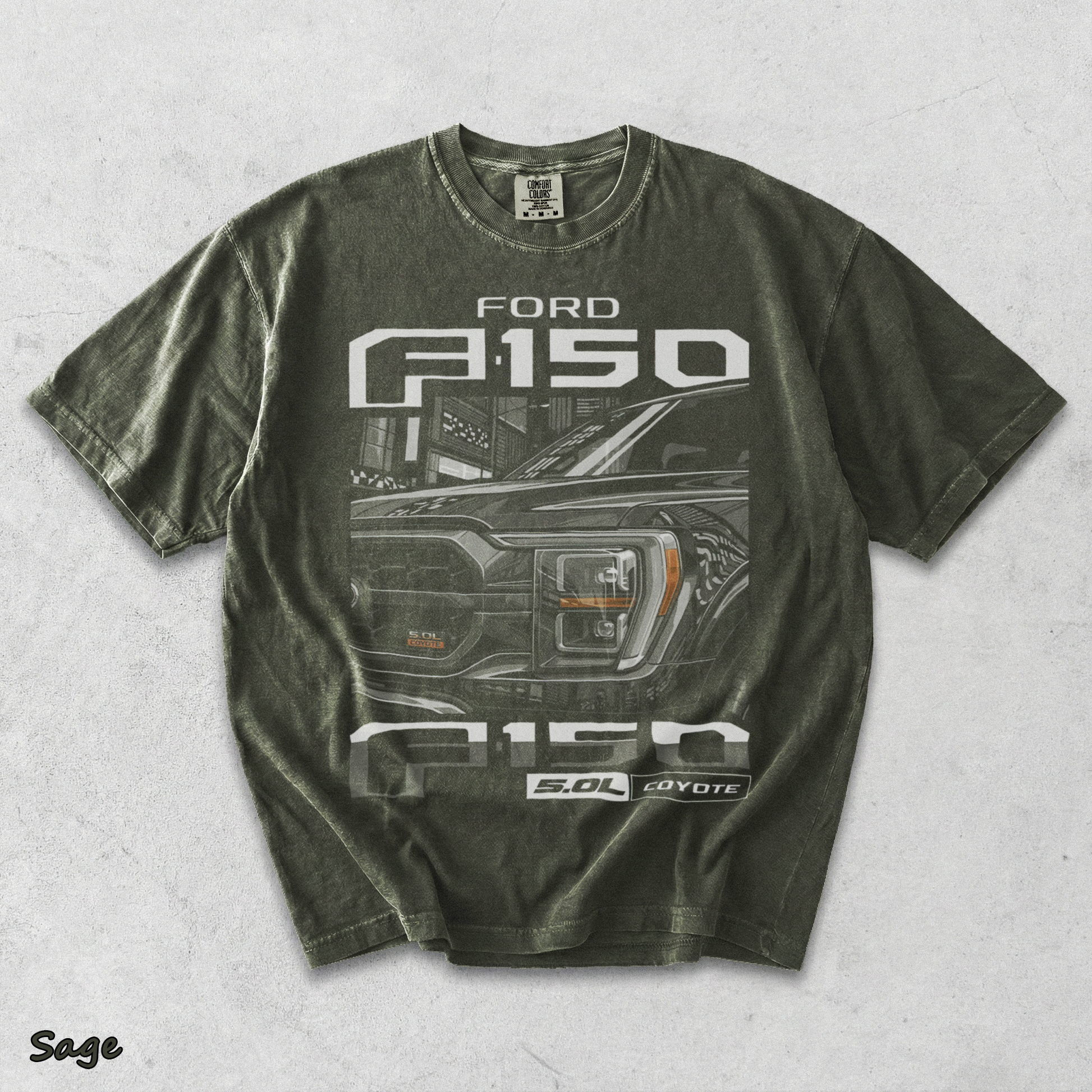 Ford F-150 Back - Sage mockup