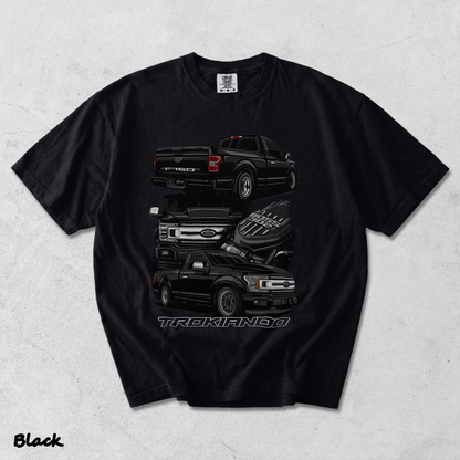 Ford F-150 Trokiando T-Shirt - Black mockup