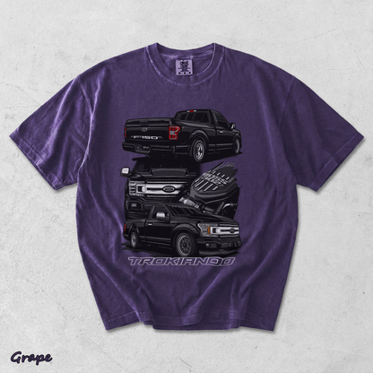 Ford F-150 Trokiando T-Shirt - Grape mockup
