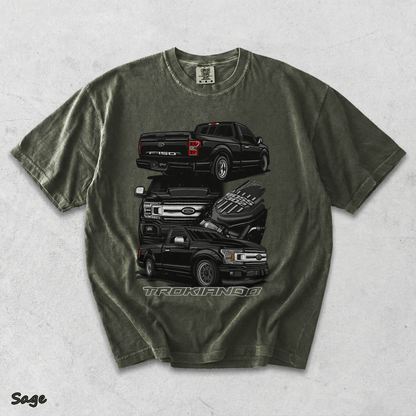 Ford F-150 Trokiando T-Shirt - Sage mockup