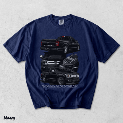 Ford F-150 Trokiando T-Shirt - True Navy mockup
