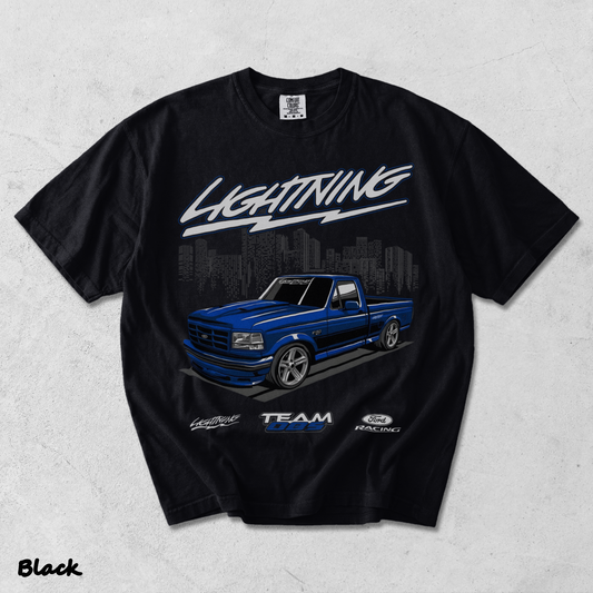 FORD LIGHTNING - Black mockup