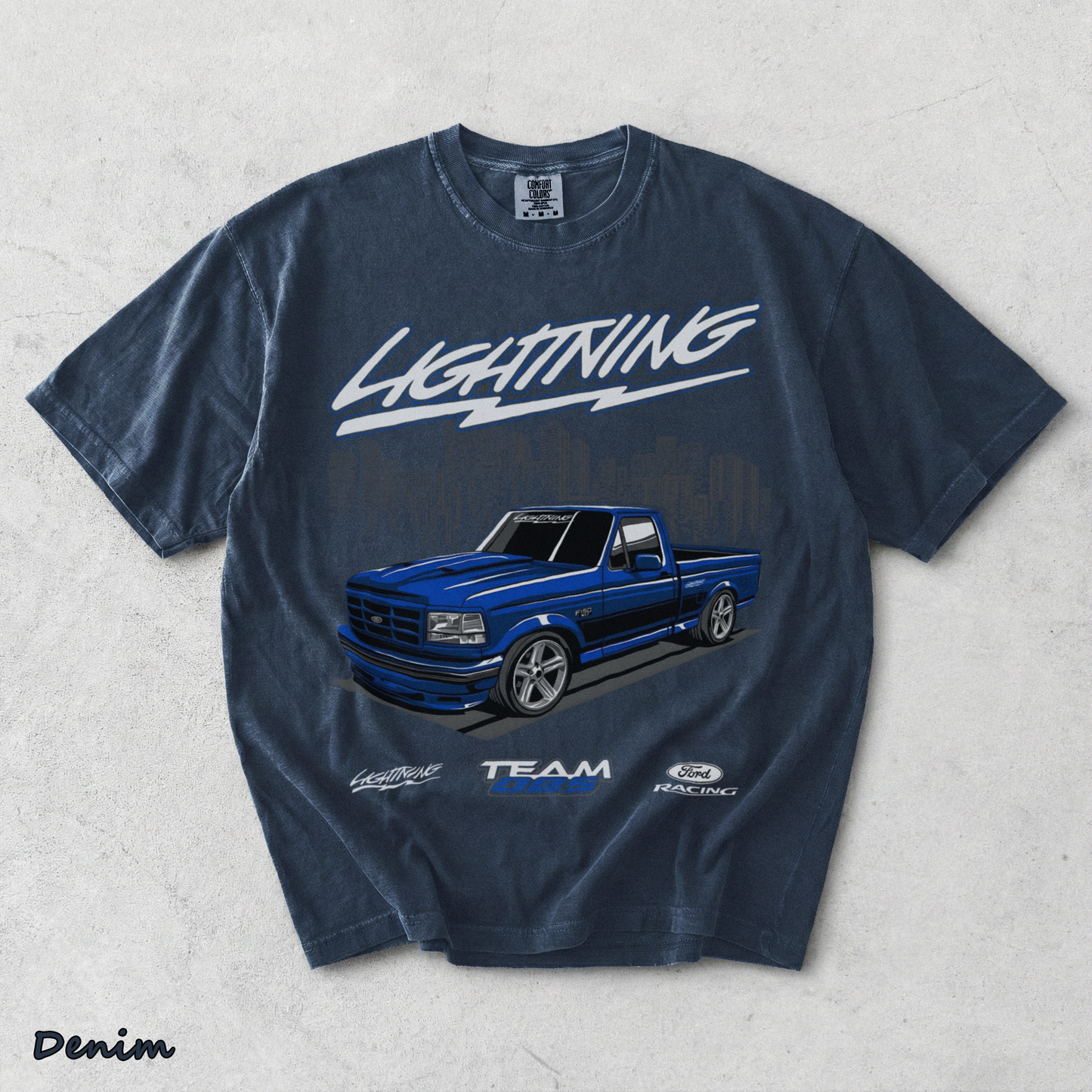 FORD LIGHTNING - Denim mockup