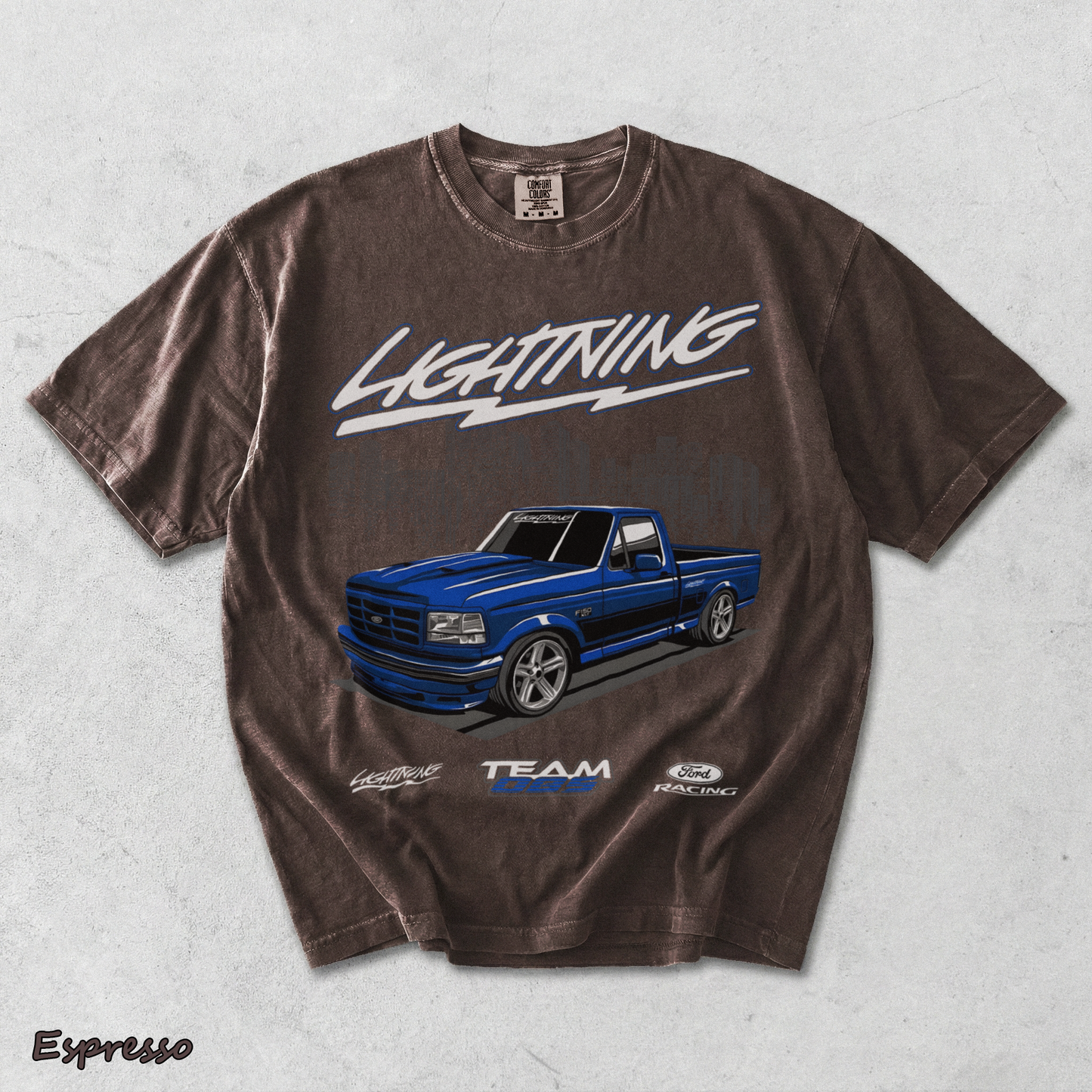 FORD LIGHTNING - Espresso mockup