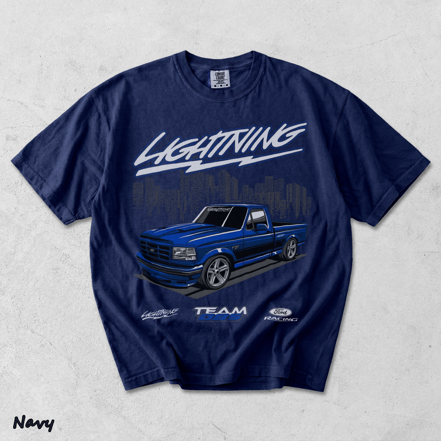 FORD LIGHTNING - True Navy mockup