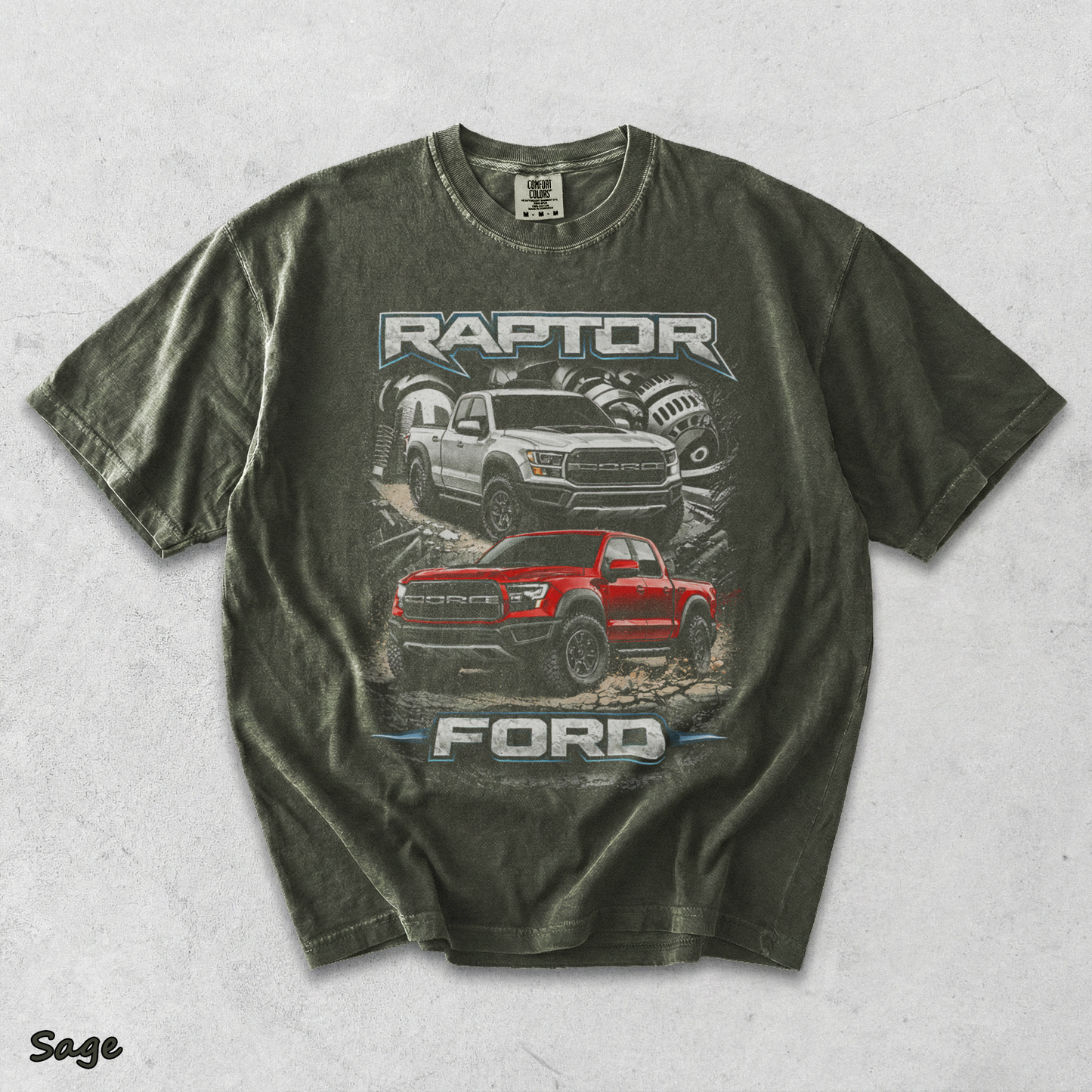 Ford Raptor Performance - Sage mockup