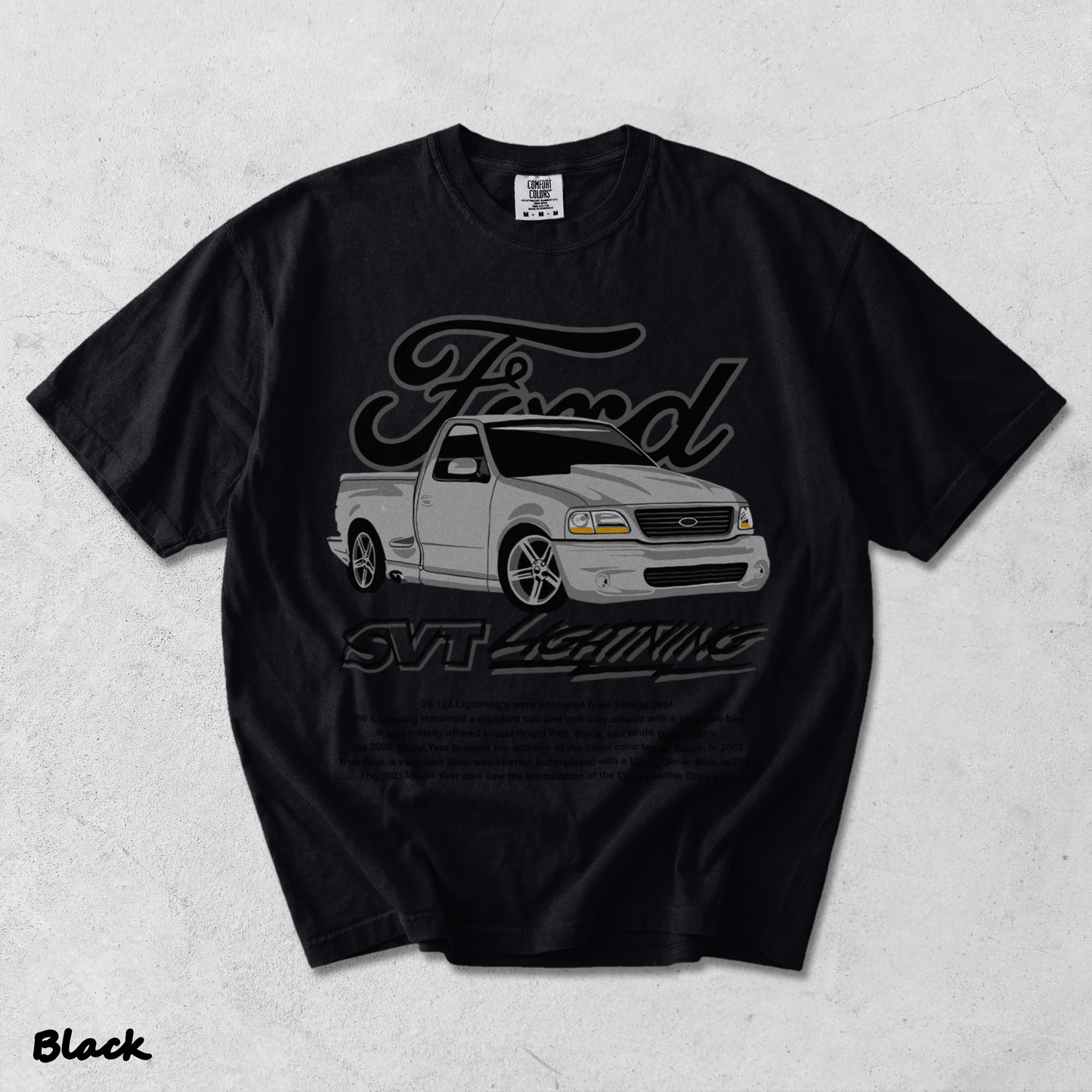 Ford svt lightning 1 - Black mockup