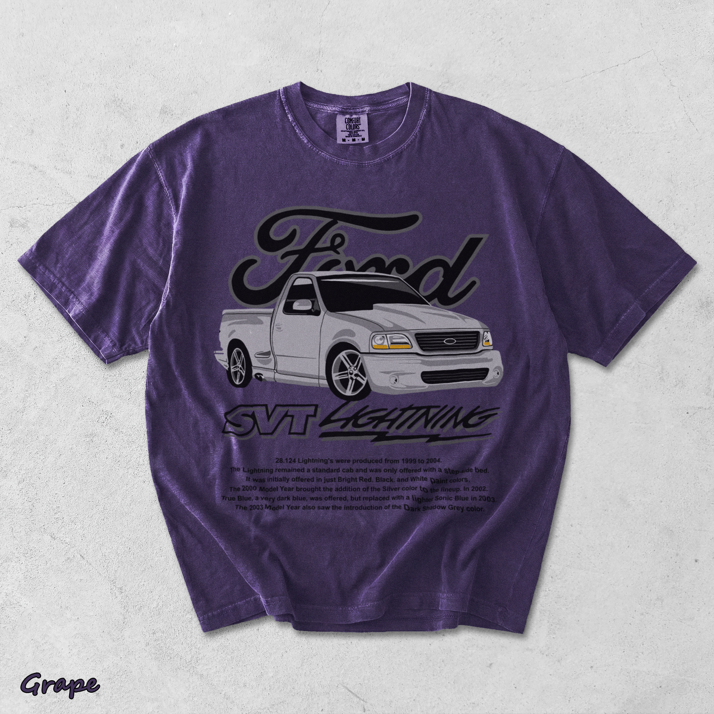 Ford svt lightning 1 - Grape mockup