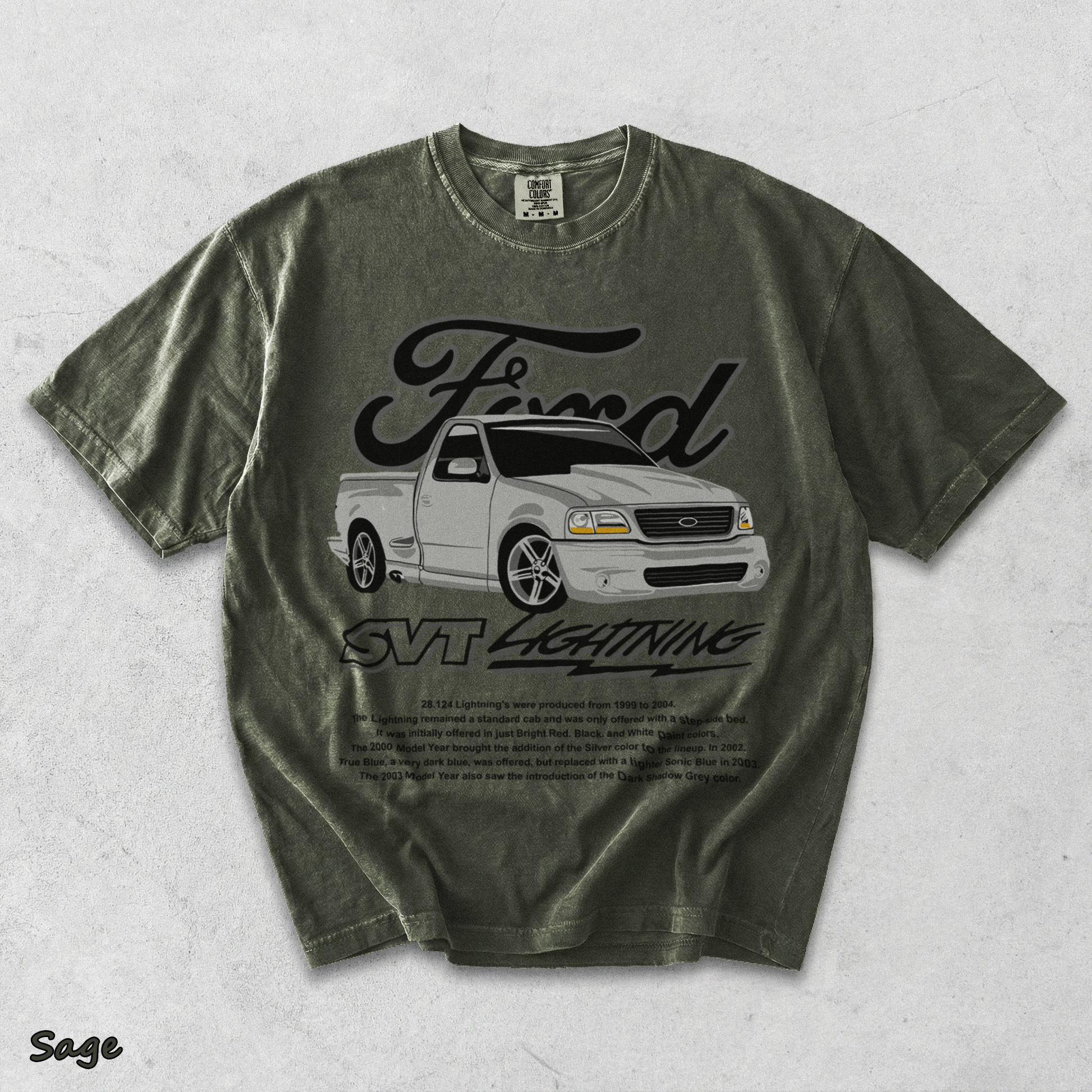 Ford svt lightning 1 - Sage mockup
