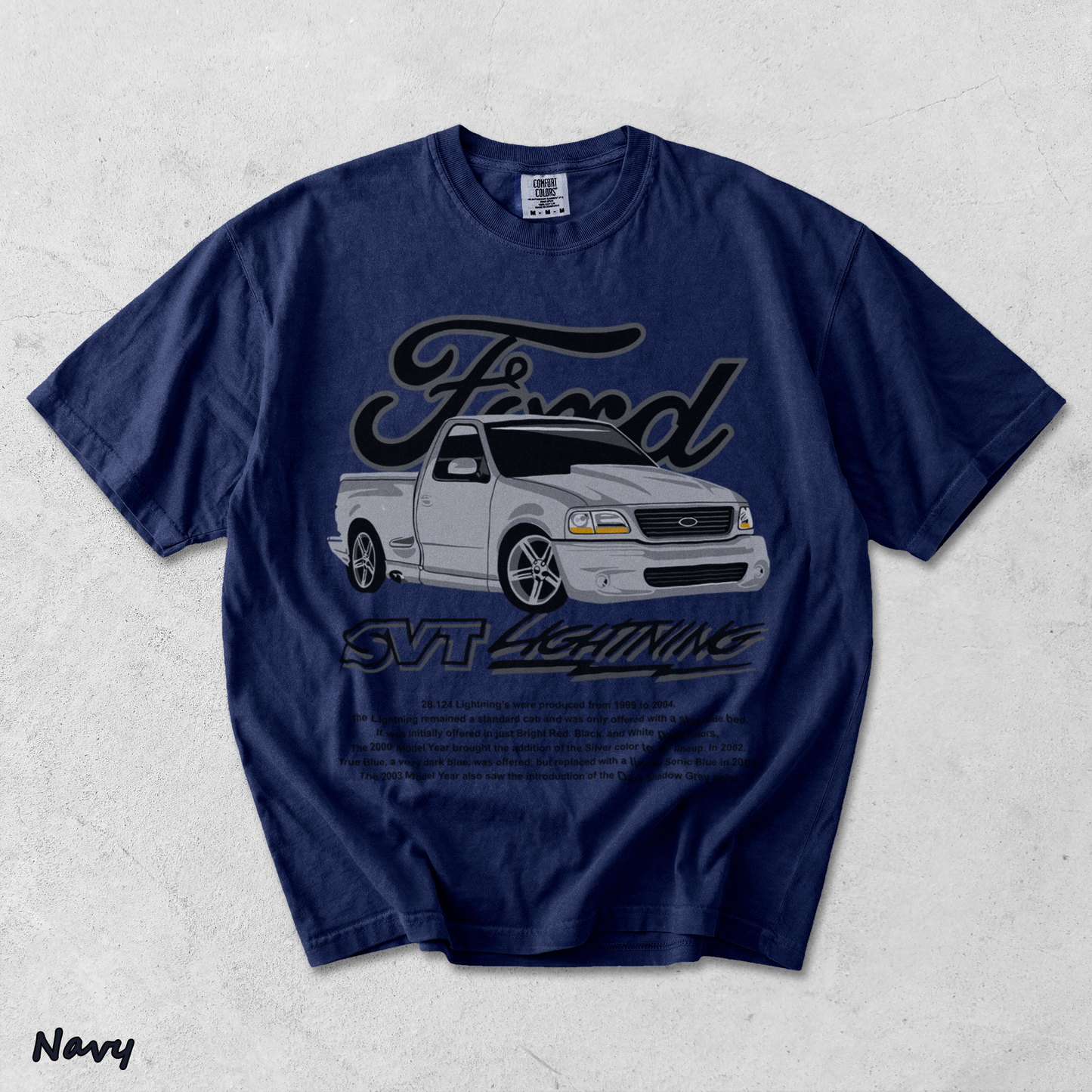Ford svt lightning 1 - True Navy mockup