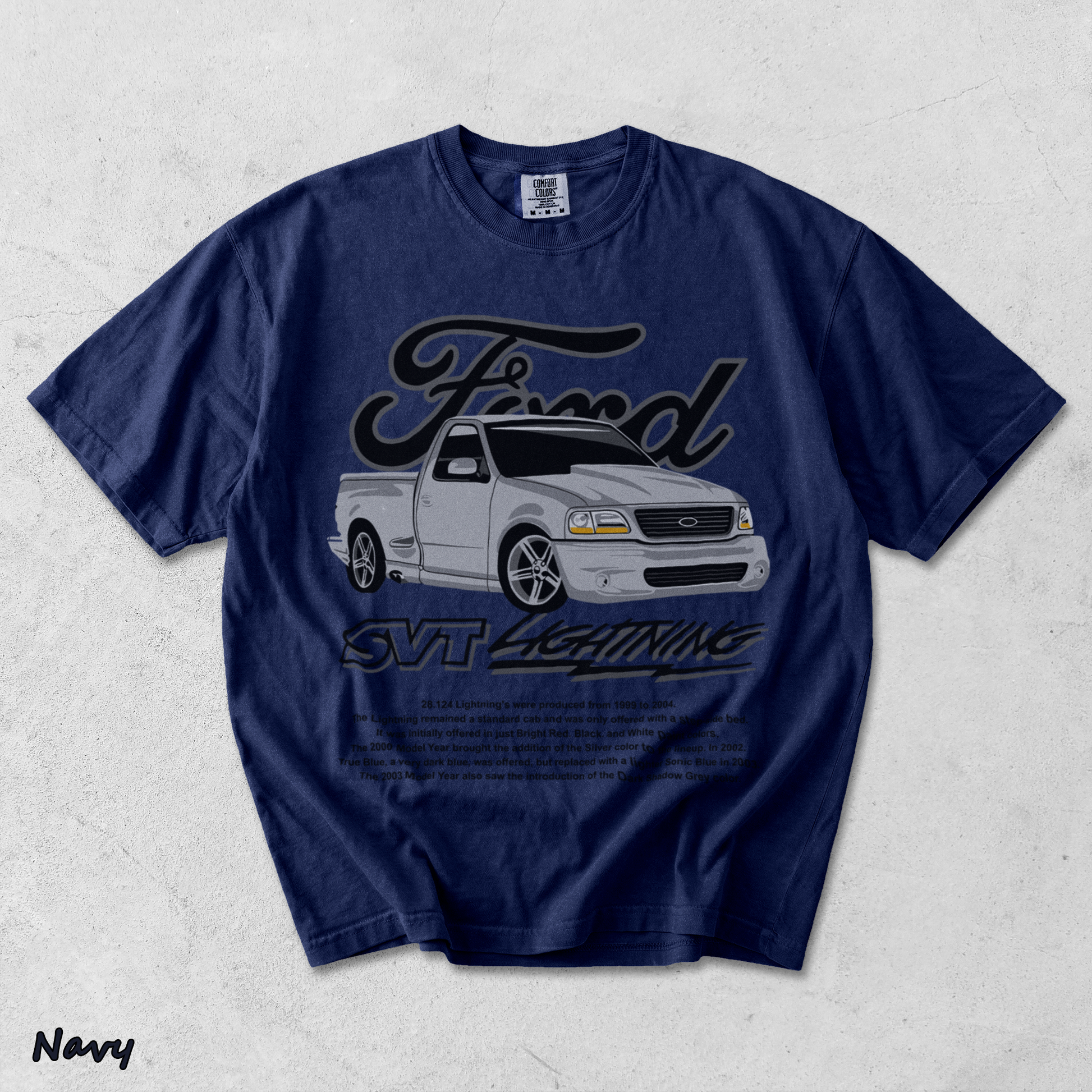 Ford svt lightning 1 - True Navy mockup