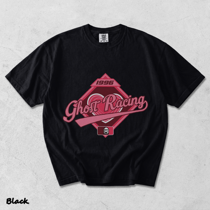 Ghost Racing Heart - Black mockup