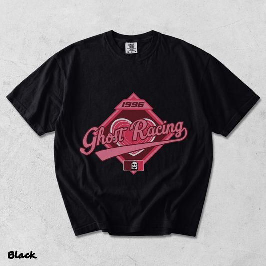 Ghost Racing Heart - Black mockup