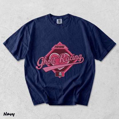 Ghost Racing Heart - True Navy mockup