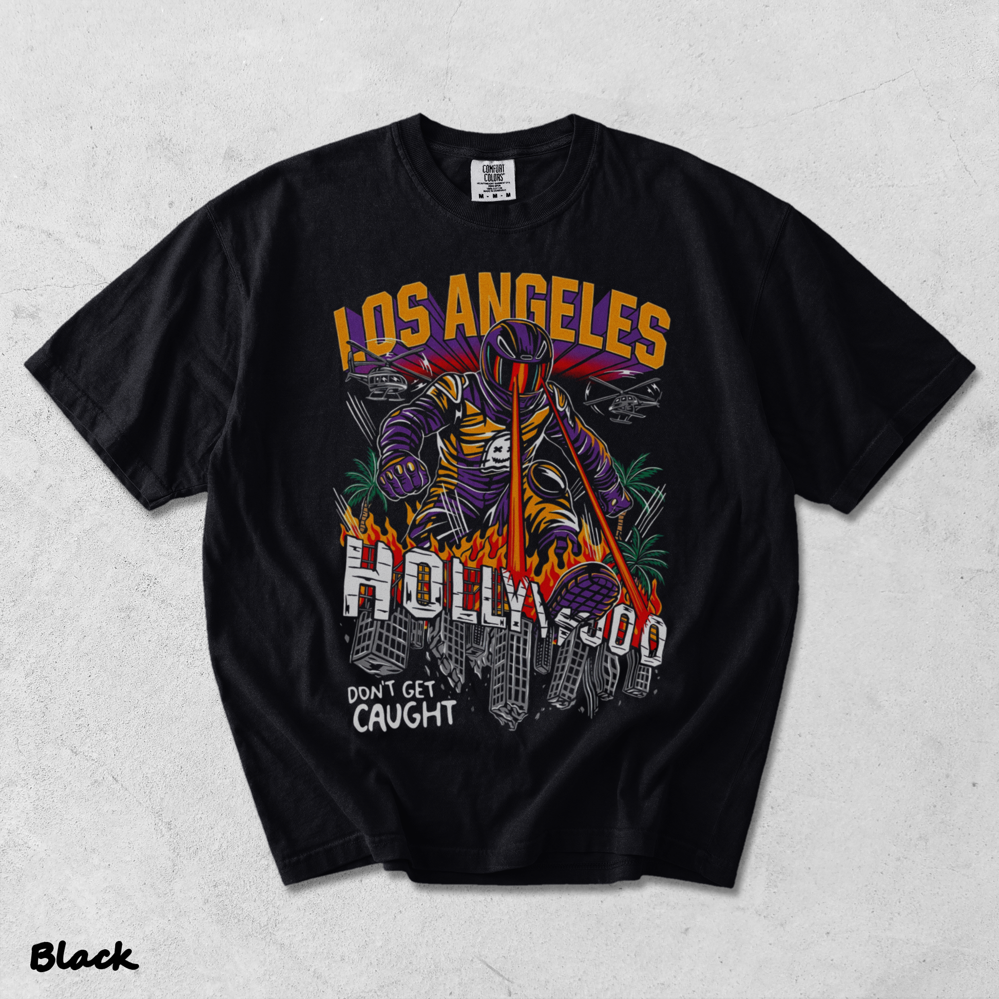 Ghost Racing Los Angeles - Black mockup