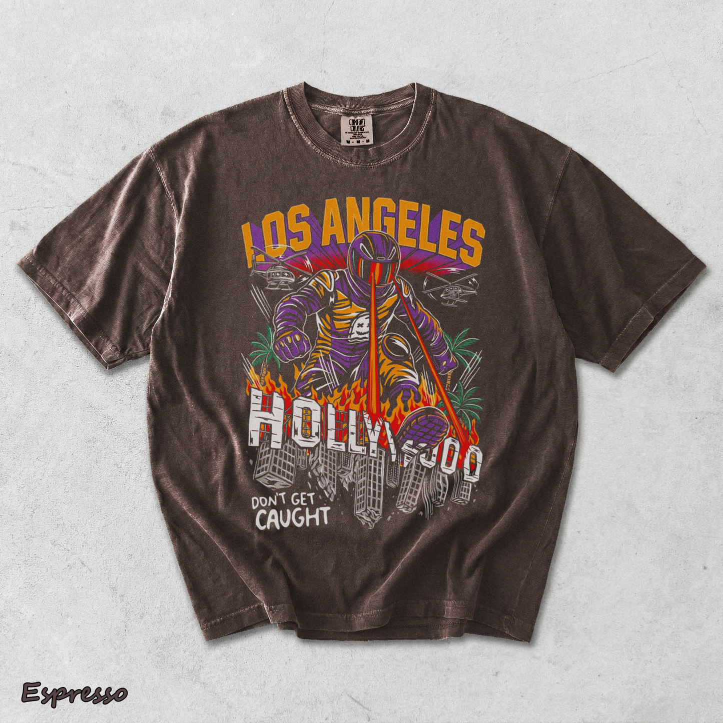 Ghost Racing Los Angeles - Espresso mockup