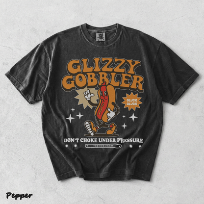 glizzy gobbler Back - Pepper mockup