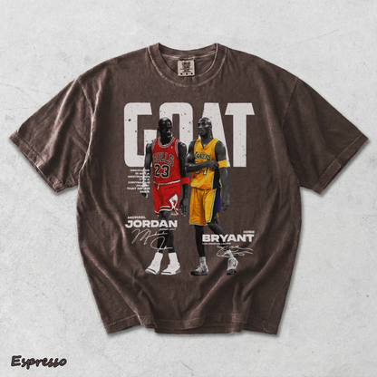 Goat MJ And Kb Bryant - Espresso mockup