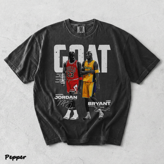 Goat MJ And Kb Bryant - Pepper mockup