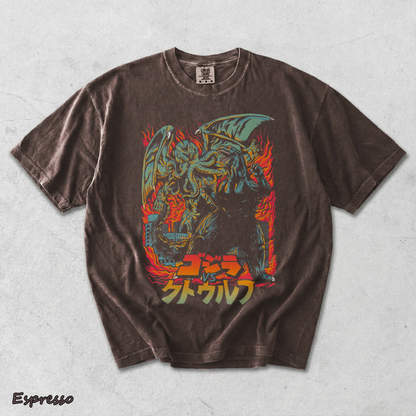 Godzilla Shirt Minus One Classic Movie - Espresso mockup