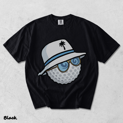 Golf Ball - Black mockup