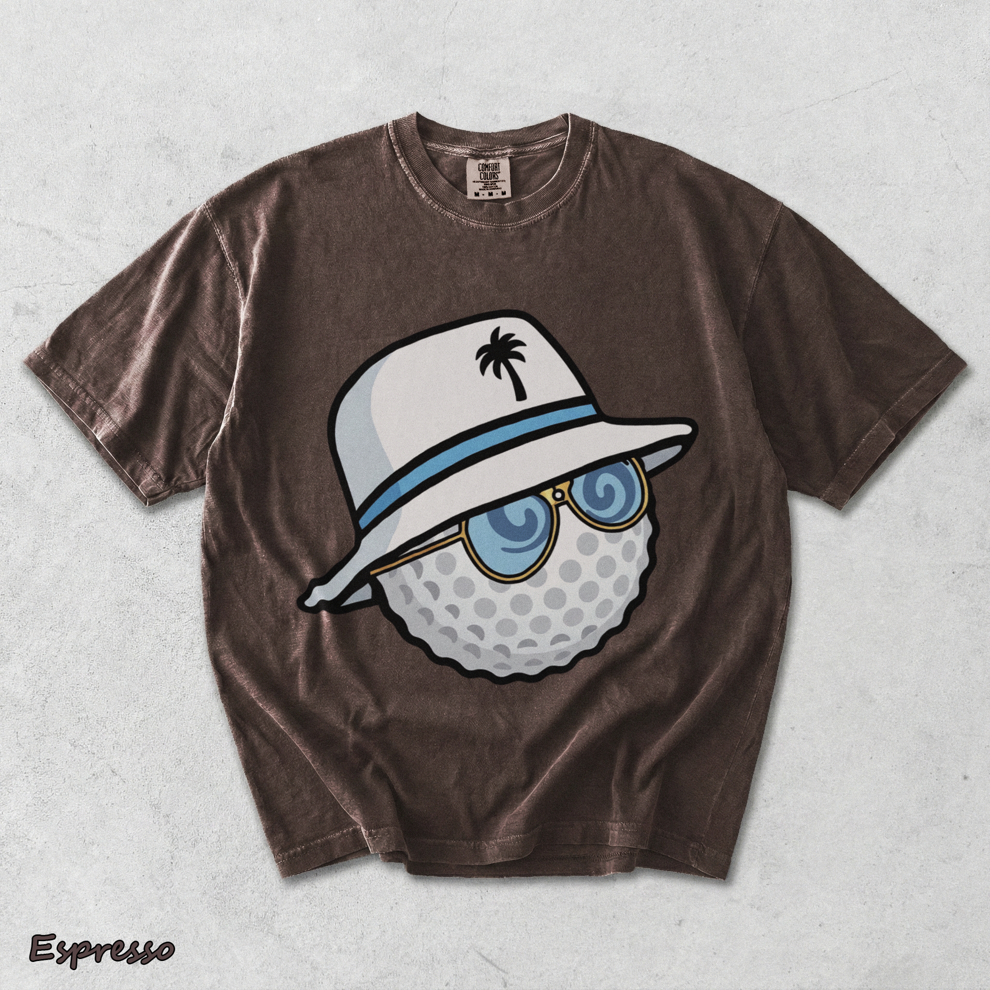 Golf Ball - Espresso mockup