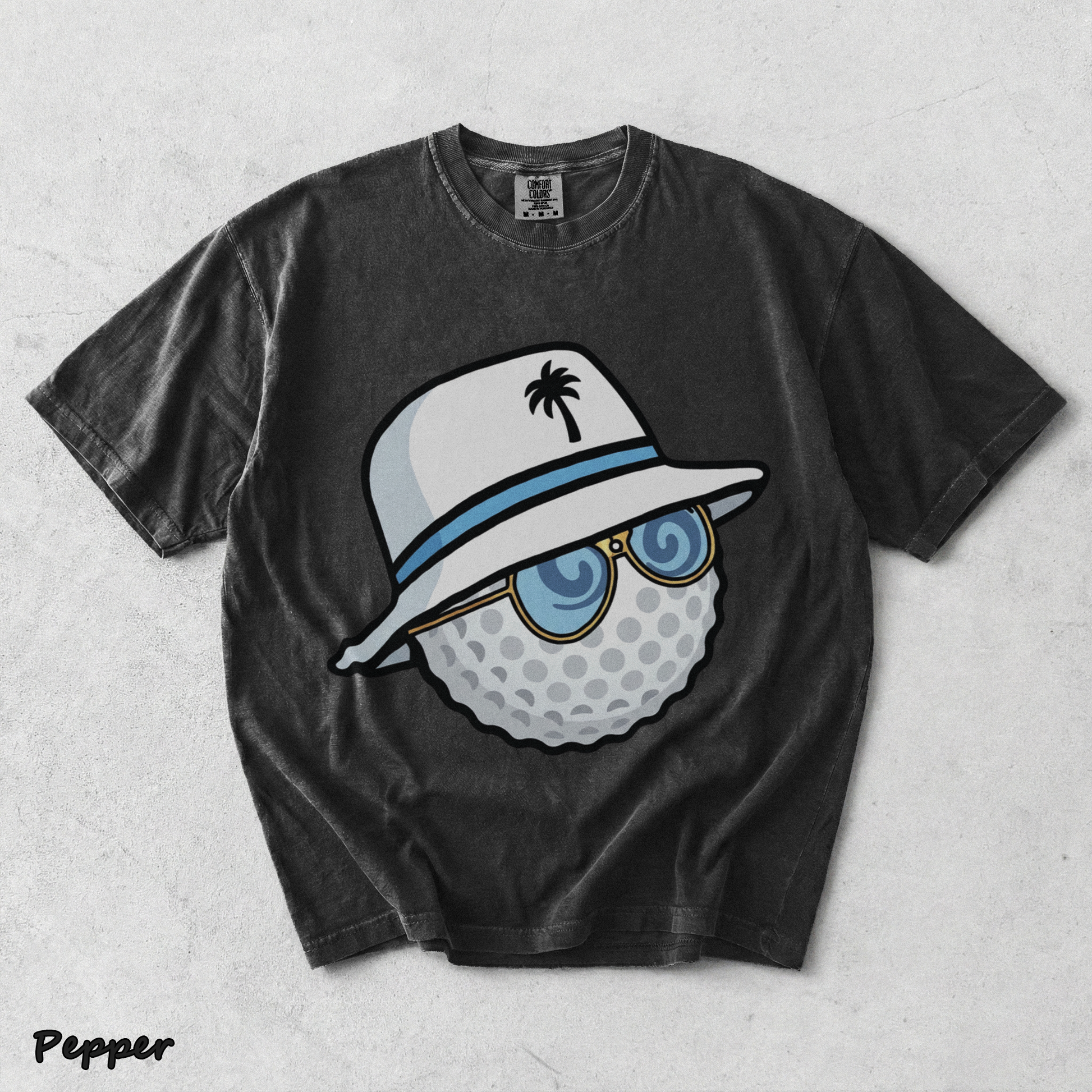 Golf Ball - Pepper mockup