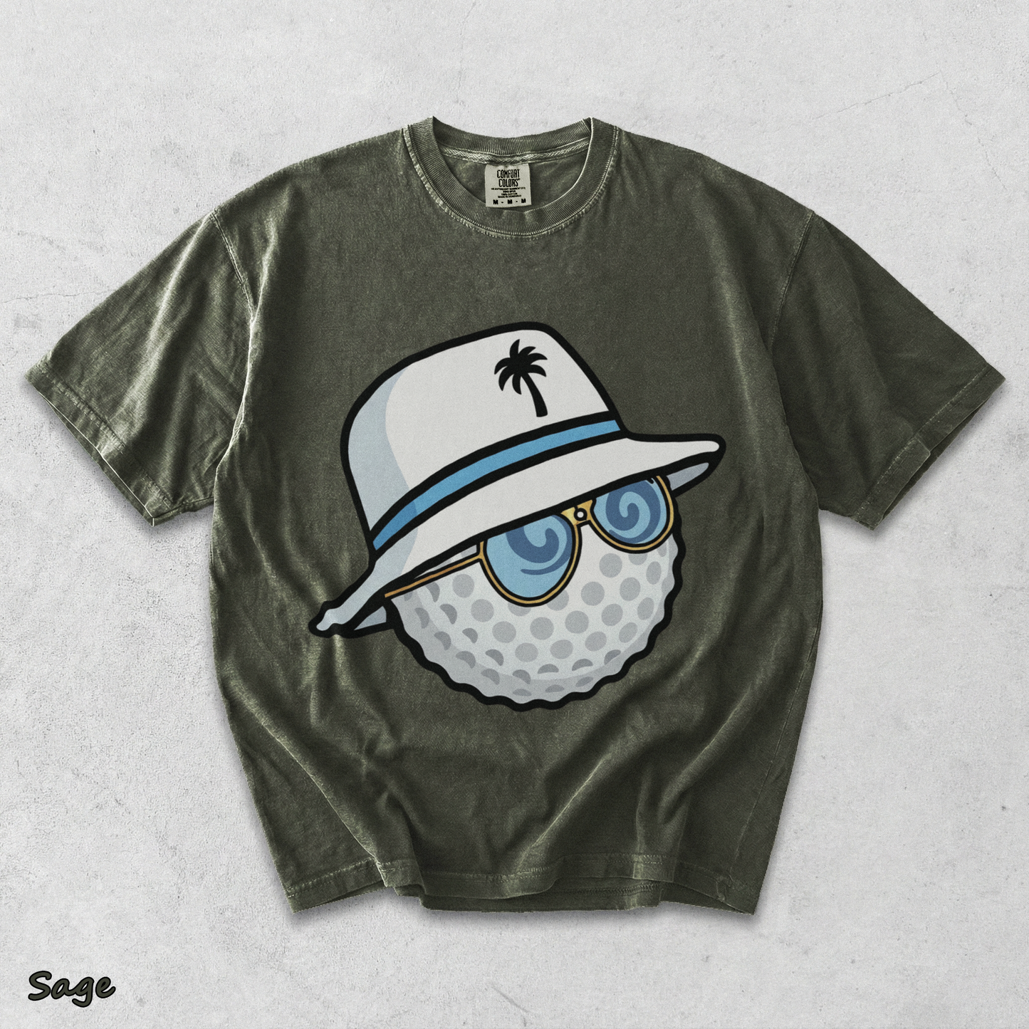 Golf Ball - Sage mockup