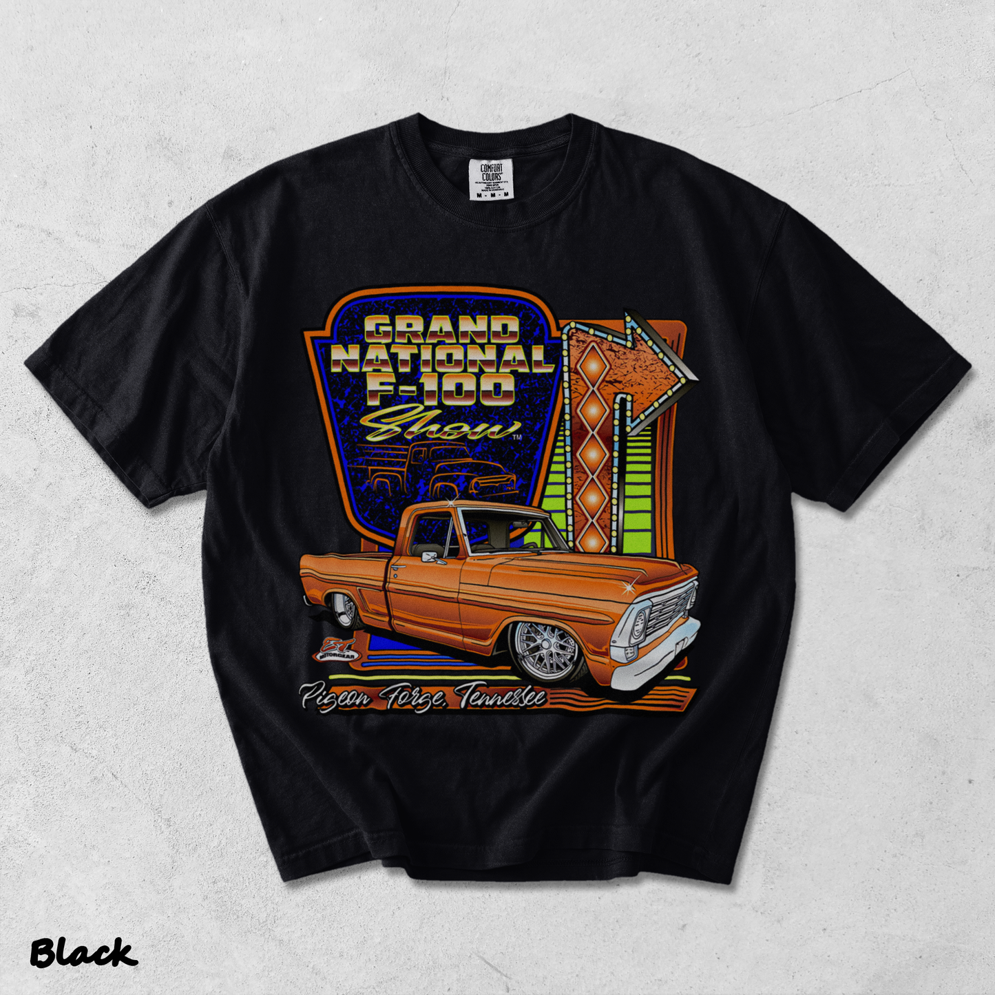 Grand National F100 - Black mockup