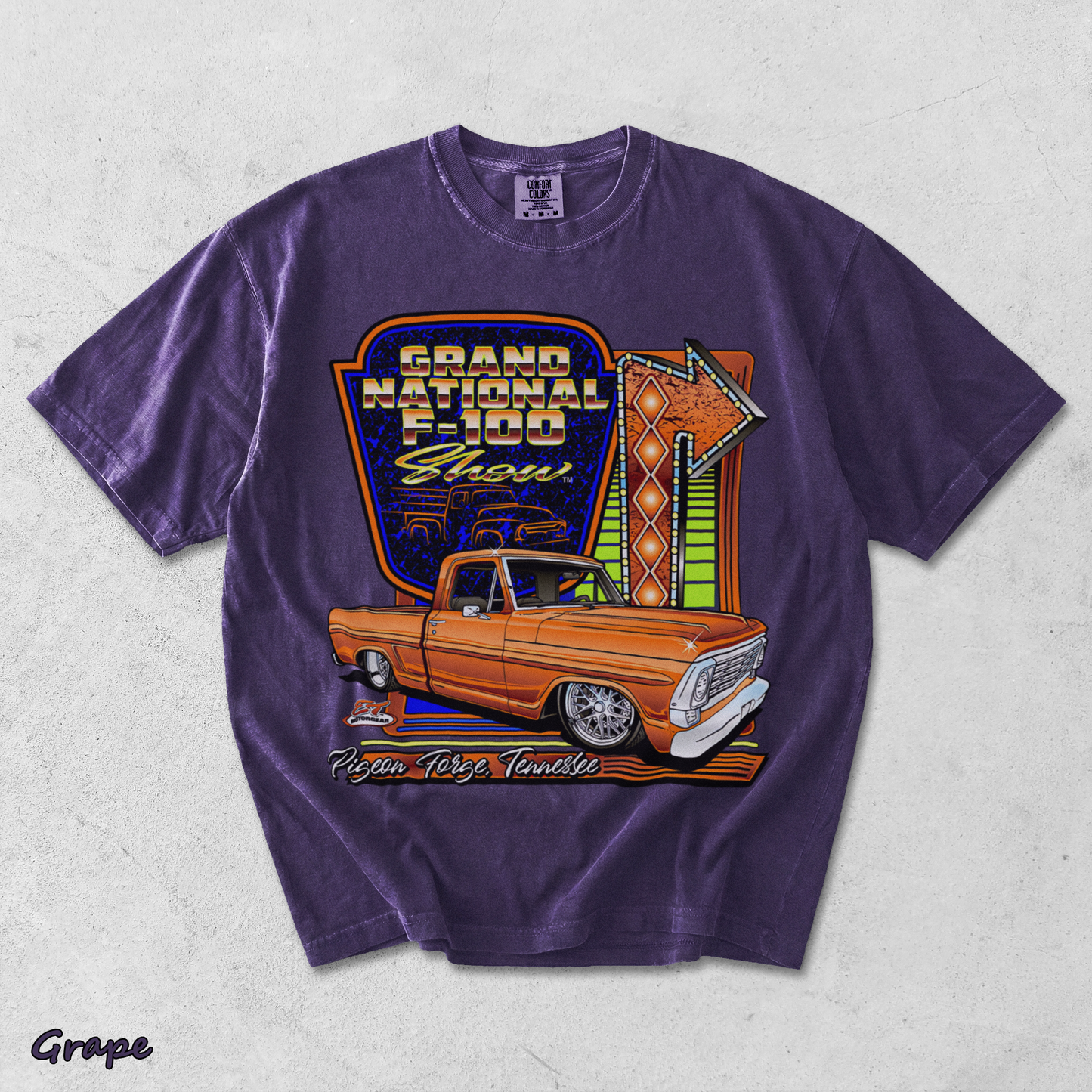 Grand National F100 - Grape mockup