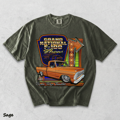 Grand National F100 - Sage mockup
