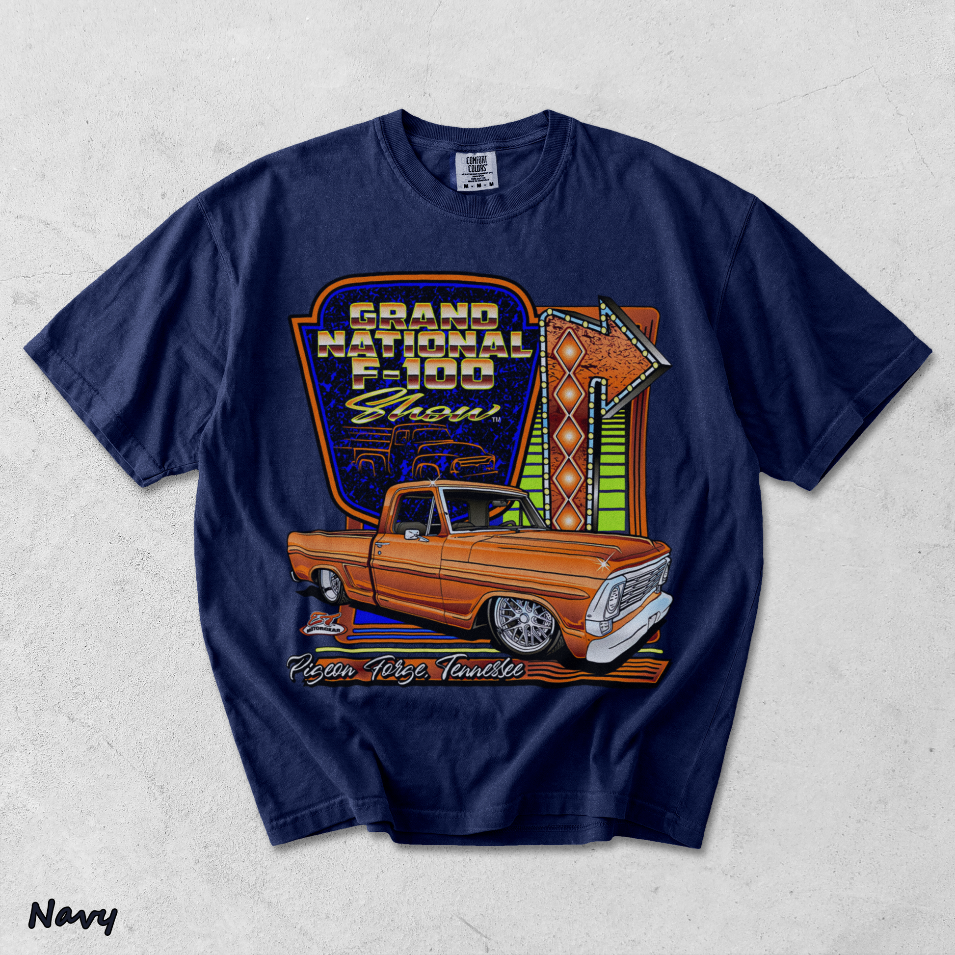 Grand National F100 - True Navy mockup