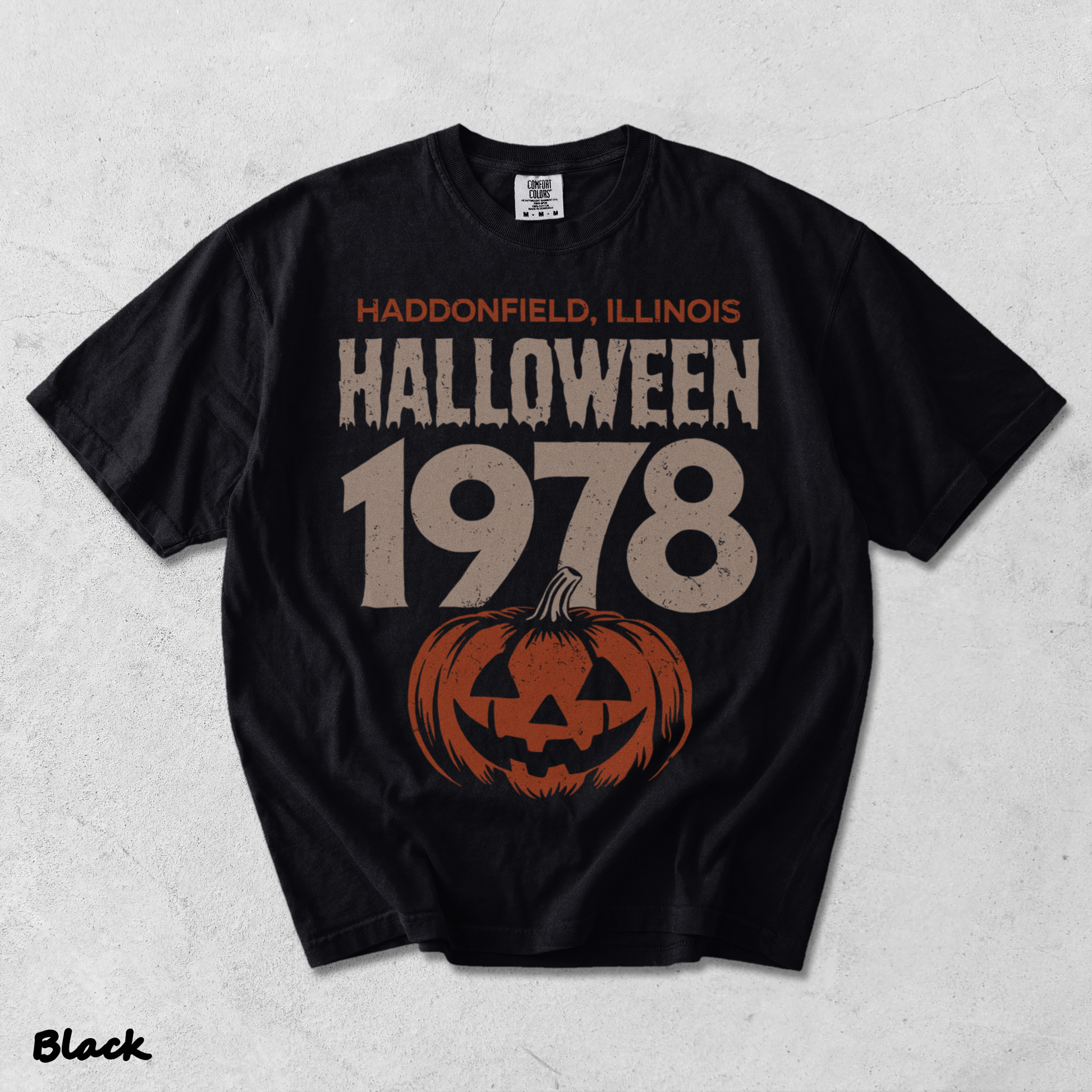 Haddonfield Illinois Halloween - Black mockup